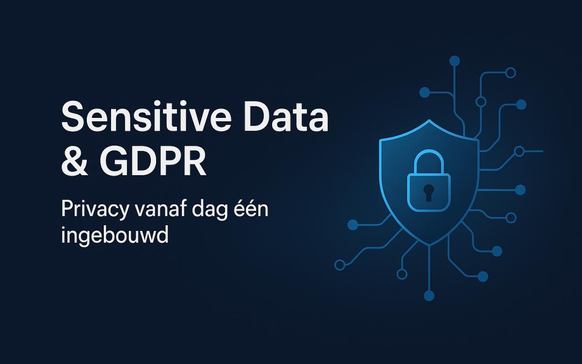 Gevoelige gegevens & GDPR: Duidelijk, praktisch en ingebouwd