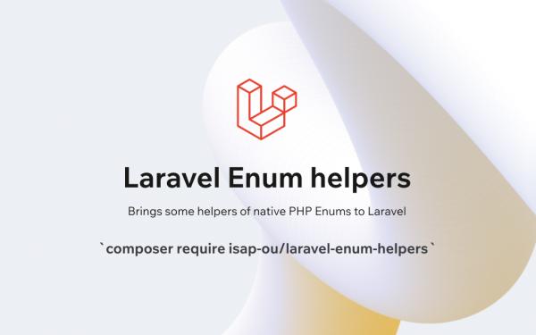 Laravel Enum Helpers