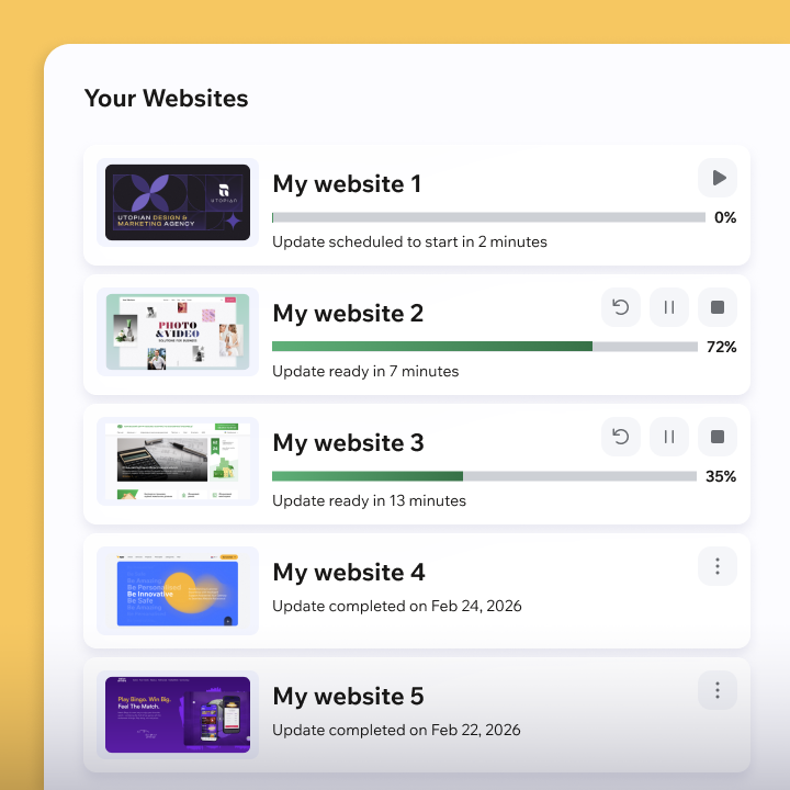 Mises à jour et sécurité gérées <span>de manière appropriée</span>