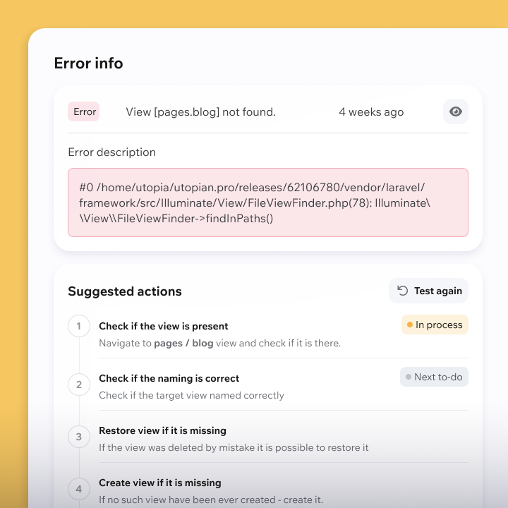 Snelle triage en het achterhalen van de oorzaak