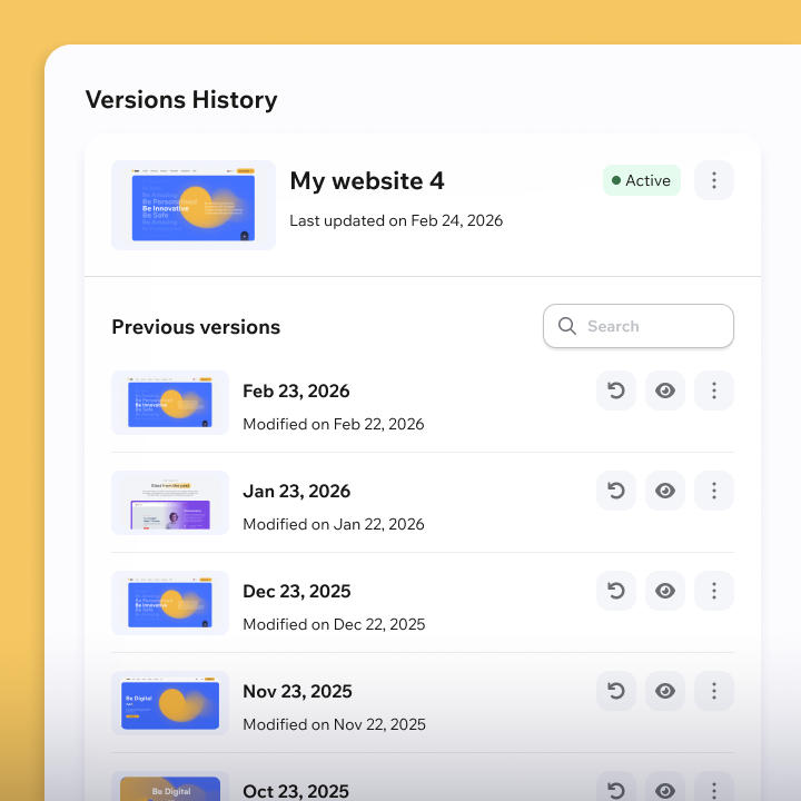 Herstel de service snel