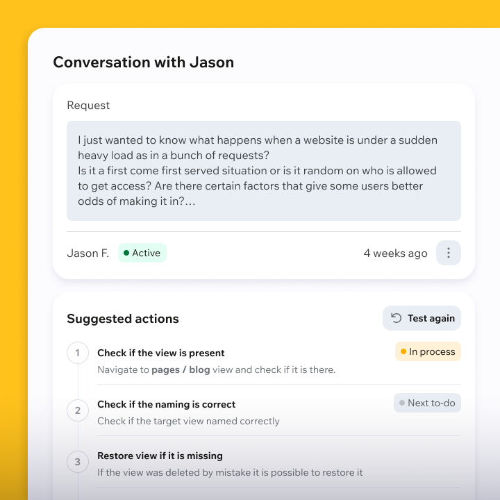Un plan d'action concret