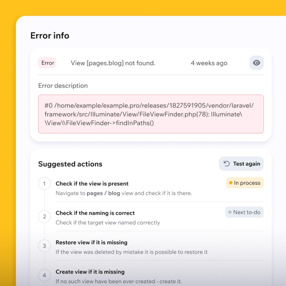 Snelle triage en het achterhalen van de oorzaak
