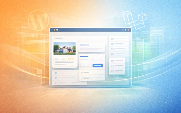 Speeding up your website with Laravel — while keeping your WordPress admin